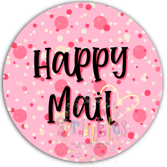 Pink Happy Mail
