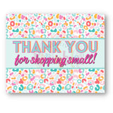 Thanks for Shopping Small Postcard