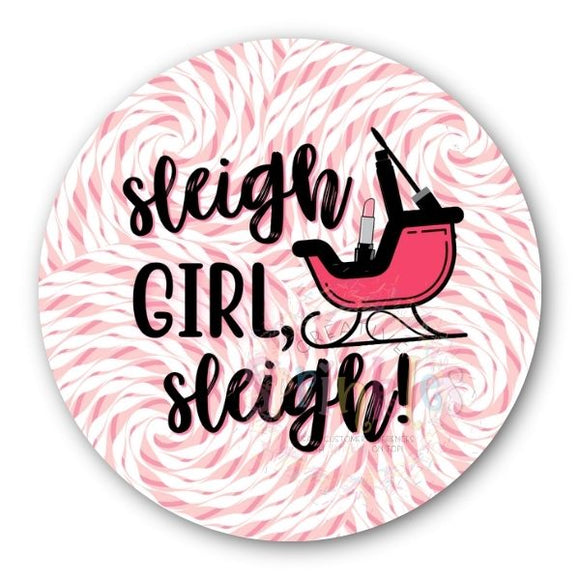 Sleigh Girl, Sleigh Sticker