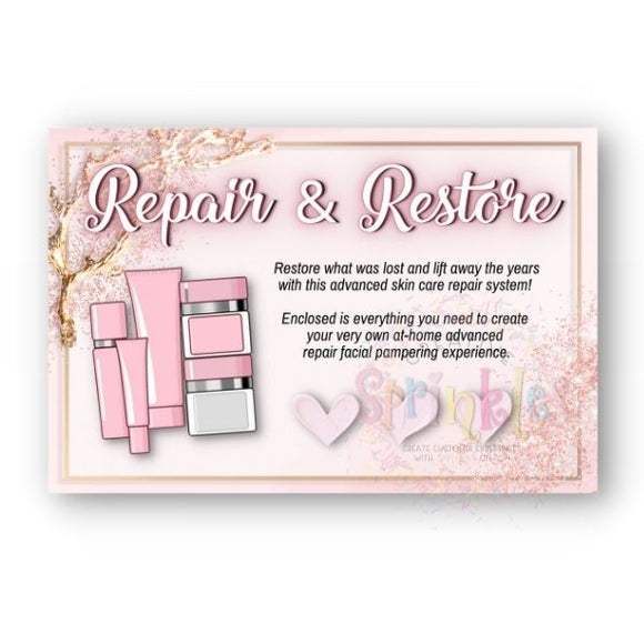 Repair & Restore Insert Card