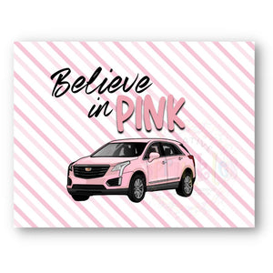 Believe in Pink Postcards