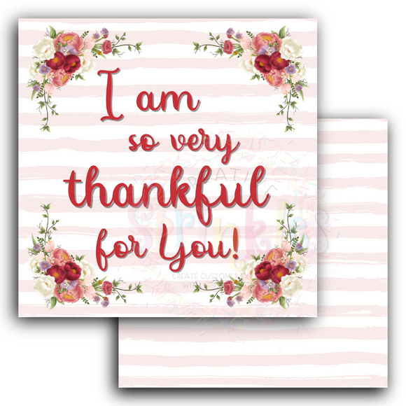 I am Thankful for You Card