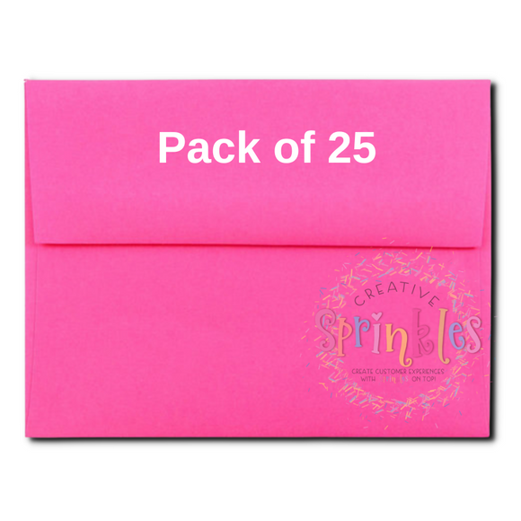 Hot Pink Envelopes