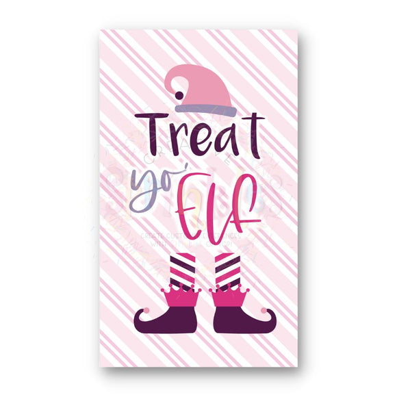Treat Yo' Elf Scratch Off Card