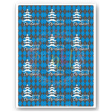 Merry Christmas Mustache Tree