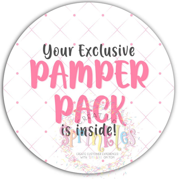 Pamper Pack Inside Creative Sprinkles