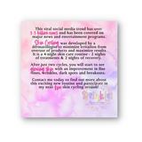Skin Cycling Small 3x3 Card