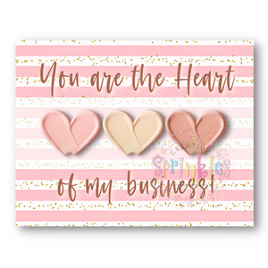 Heart of My Biz Postcard